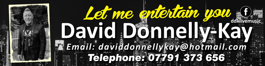 David Donnelly-Kay top Scottish vocalist and entertainer